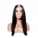 Virgin Human Hair Straight U/V Part Wigs