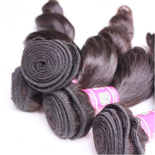 Virgin Hair Bundles Loose Wave 5pcs | Human Hair Wig | Lace Front