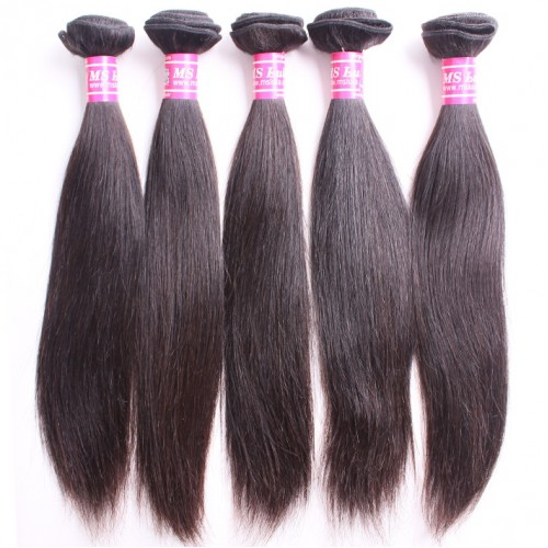Virgin Hair Bundles Natural Straight 5pcs | Human Hair Wig | Lace Front