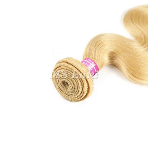 Virgin #613 Blonde Body Wave Hair Bundles  | Human Hair Wig | Lace Front