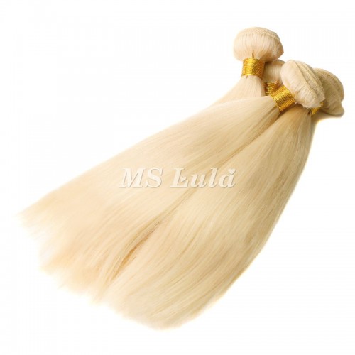 Virgin Natural Straight Hair Bundles 613# | Human Hair Wig | Lace Front
