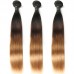 T1B/4/30 Ombre Hair Bundles Virgin Straight Hair Weave 