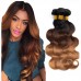 T1B/4/30 Ombre Hair Bundles Virgin Body Wave Hair Weave