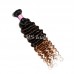 T1B/4/30 Ombre Hair Bundles Virgin Deep Wave Hair Weave