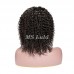 Kinky Curly Transparent Full Lace Wig Virgin Human Hair Wigs