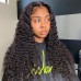 Human Hair Transparent Lace Deep Wave Full Lace Wigs