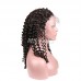 Human Hair Deep Wave Transparent Full Lace Wigs