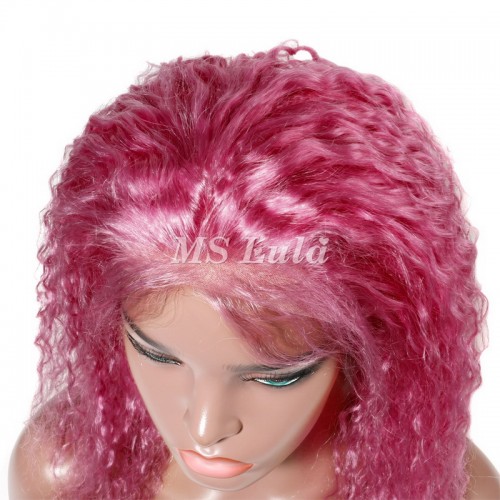 Cherry Curly BOB Lace Front Wig | Human Hair Wig | Lace Front