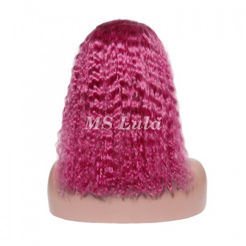 Cherry Curly BOB Lace Front Wig | Human Hair Wig | Lace Front