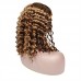 Piano Color Highlight #4/27 Deep Wave 13x4 BOB  Lace Front Wig