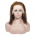 Piano Color Highlight #4/27 Jerry Curl 13x4 BOB  Lace Front Wig