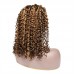 Piano Color Highlight #4/27 Jerry Curl 13x4 BOB  Lace Front Wig