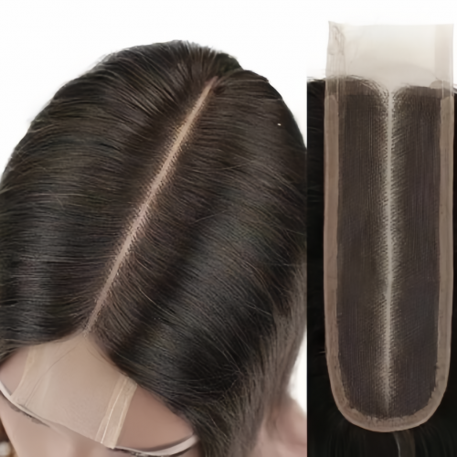 Virgin Human Hair Double Drawn 2x6 Transparent Lace  Closure | Human Hair Wig | Lace Front
