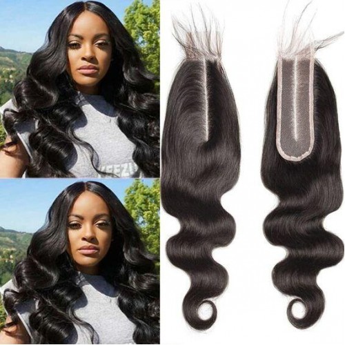 Virgin Human Hair Double Drawn 2x6 Transparent Lace  Closure | Human Hair Wig | Lace Front