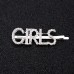 Crystal Rhinestones Hairpins Letters Hair Clips Women Styling Tool Diamond Hair Accessories