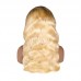 Mslula 1b/613 Color Ombre Root 13x4 Transparent Lace Front Wigs Body Wave