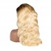 Mslula 1b/613 Color Ombre Root 13x4 Transparent Lace Front Wigs Body Wave