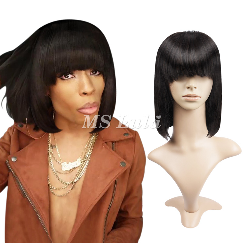 wig with a bang