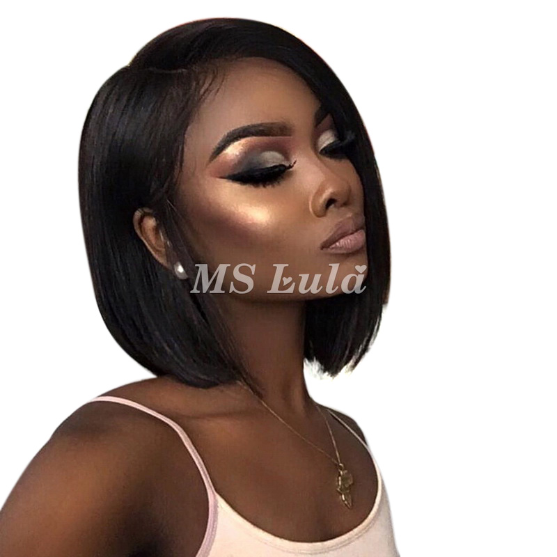 Straight Bob Wigs Excellent Lace Wigs 12a Quality Wig Mslula