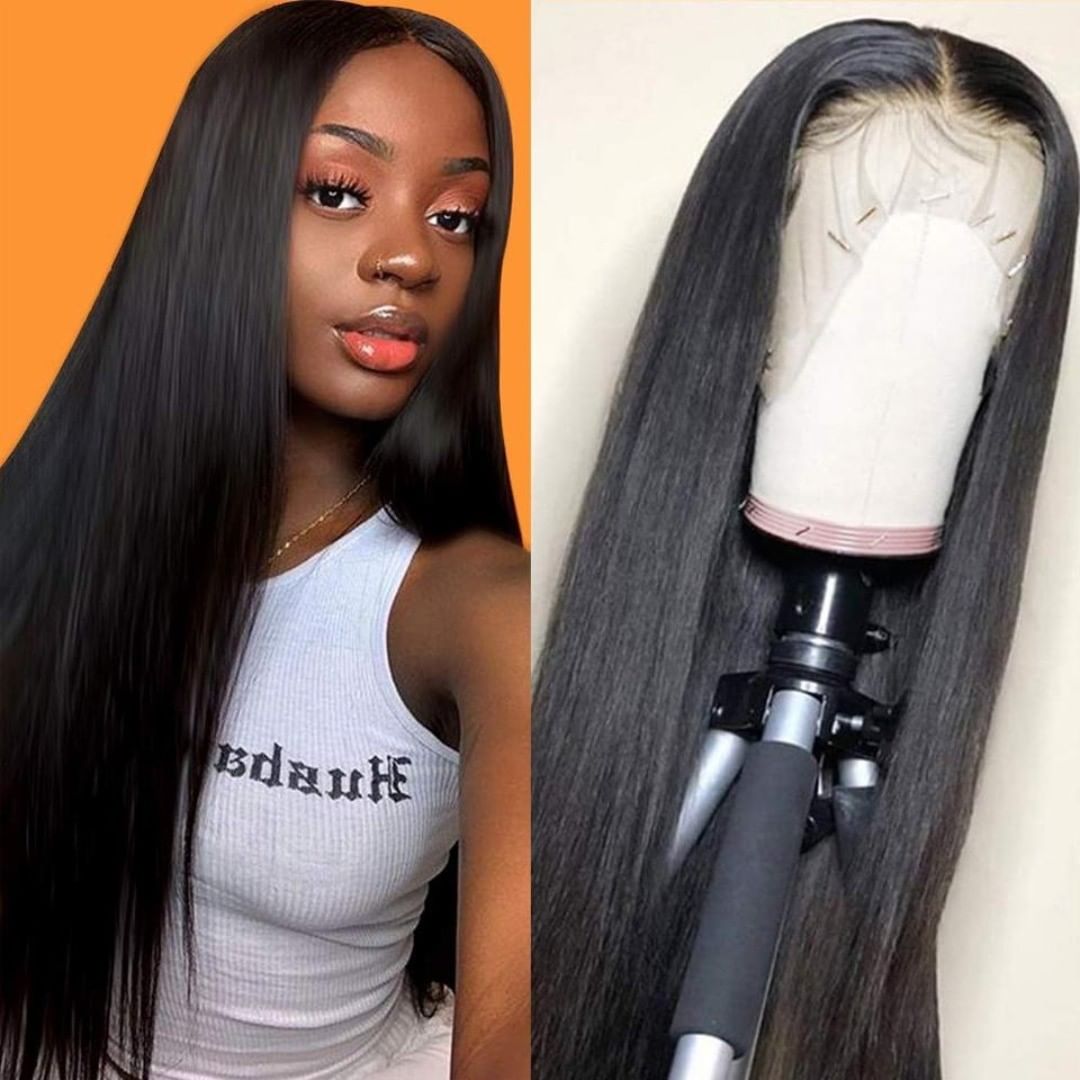 Straight 360 Lace Front Wig 180 Density