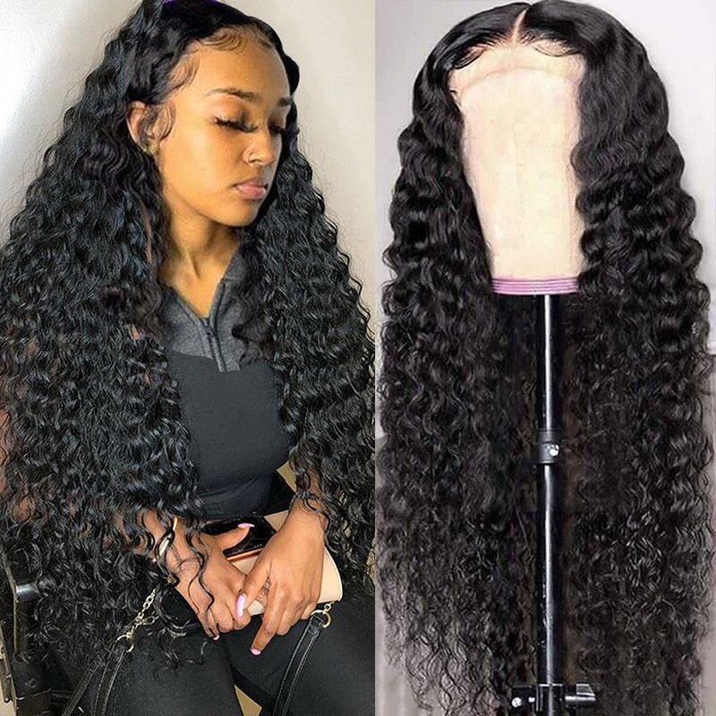 Deep Wave 4x4 5x5 6x6 7x7 HD Closure Wig