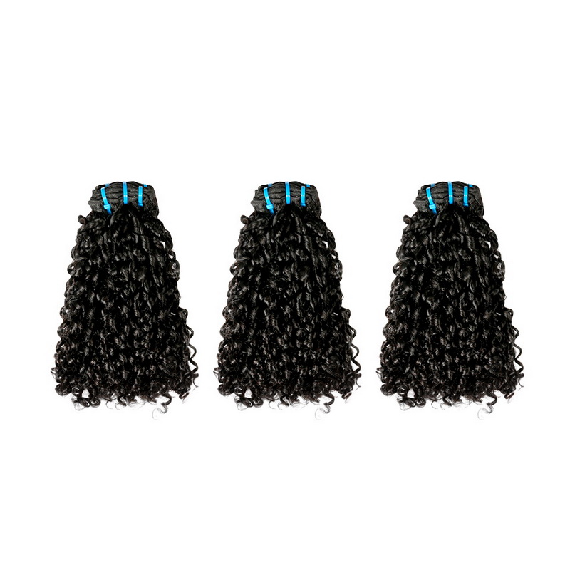 Curly (Pissy B) Virgin Human Hair Double Drawn Bundles