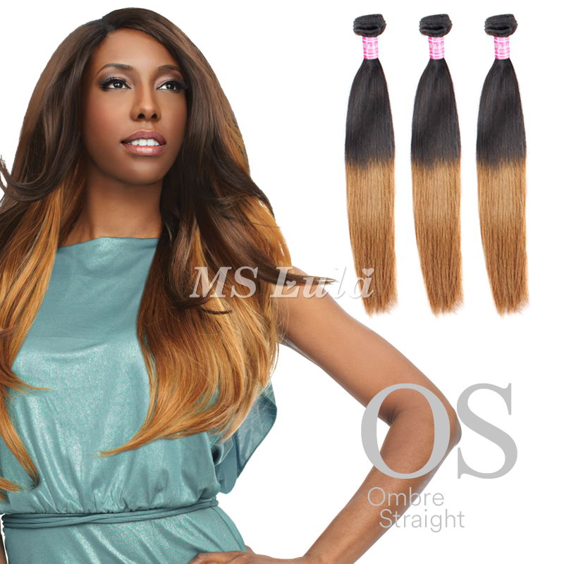 Cheap Bundles Ombre Bundles Human Virgin Hair Straight Ms Lula